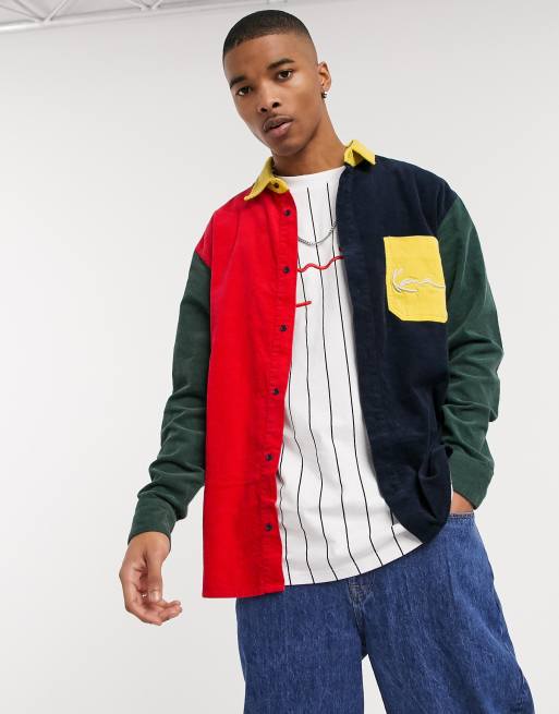 Karl Kani – Signature – Mehrfarbiges Cord-Hemd, 3 von 4