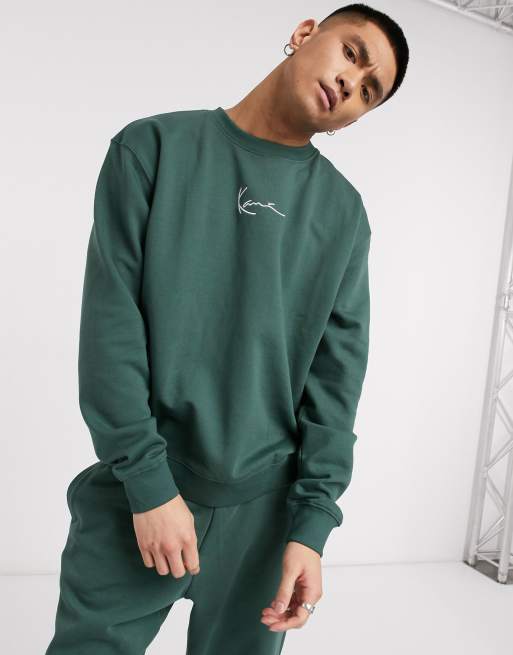 Karl Kani Signature sweatshirt in green