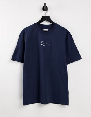 Nouveau Karl Kani - Signature - T-shirt à logo - Bleu marine