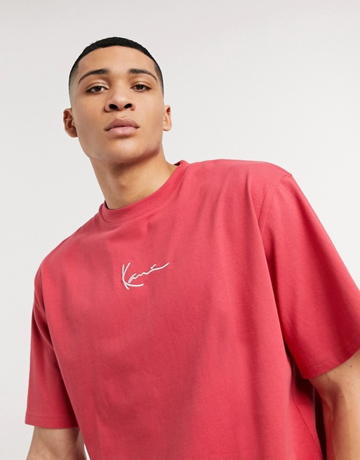 Karl Kani Signature t-shirt in red