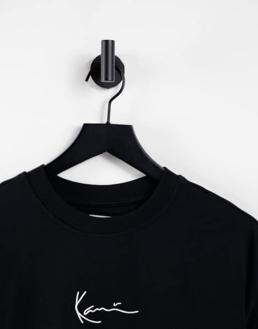 Karl Kani – Signature – T-Shirt in Schwarz mit Markenlogo, 3 von 4