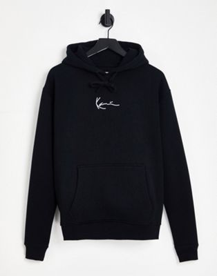 Karl Kani small signature hoodie in black