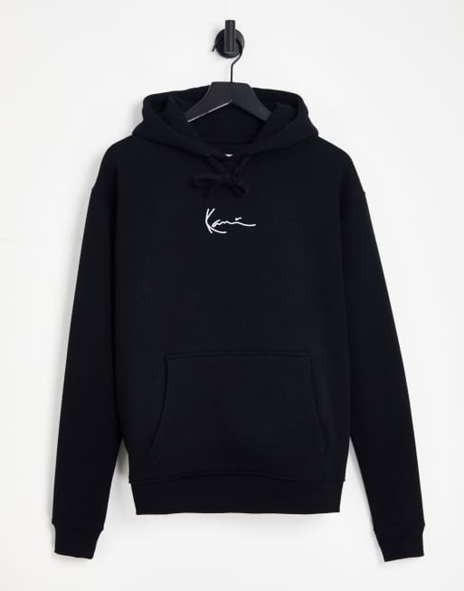 Karl kani small discount signature washed hoodie