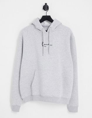 Karl Kani small signature hoodie in grey