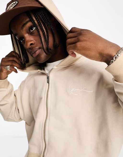 Beige hoodie cheap