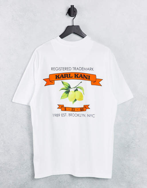 Karl Kani small signature T shirt in white