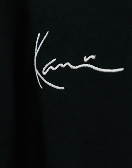 Karl Kani - Sort t-shirt med lille signaturlogo, 3 af 4