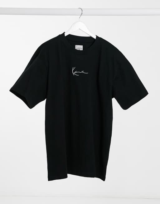 Karl Kani - Sort t-shirt med lille signaturlogo, 4 af 4