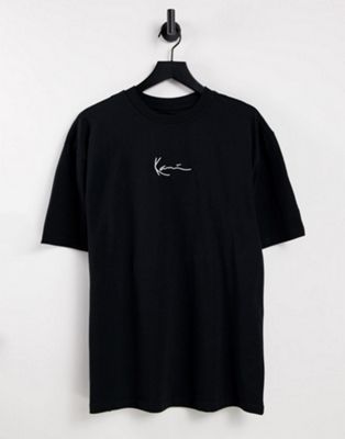 Homme Karl Kani - T-shirt à logo signature - Noir