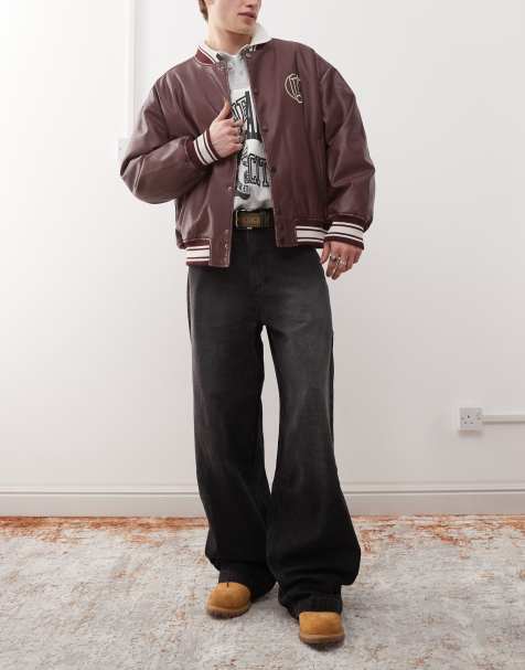 Karl Kani – Weit geschnittene Jeans in schwarzer Waschung - view 1
