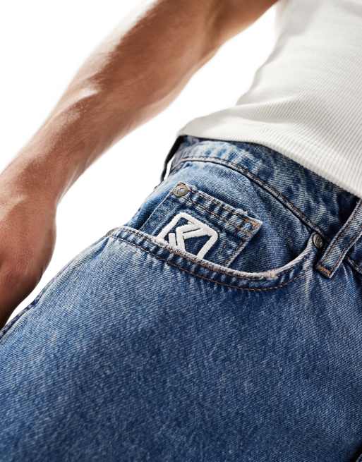 Karl Kani – Weite Retro-Workwear-Jeans in Vintage-Waschung, 2 von 5