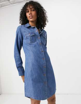 karl lagerfeld denim dress