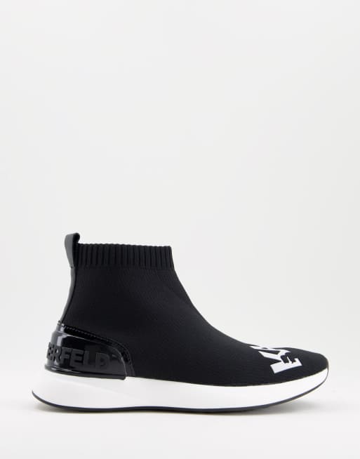 Karl Lagerfeld - Finesse - Baskets en maille - Noir, 2 de 4