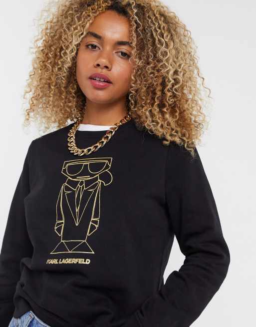 Karl best sale lagerfeld sweatshirt