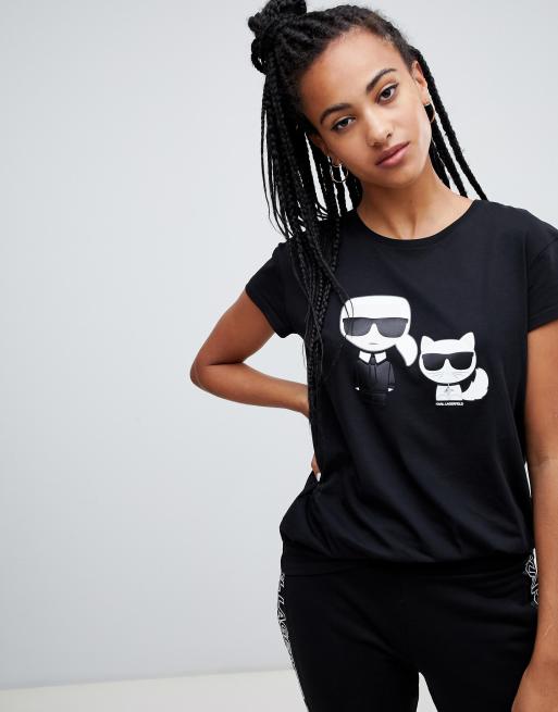 Karl choupette store t shirt