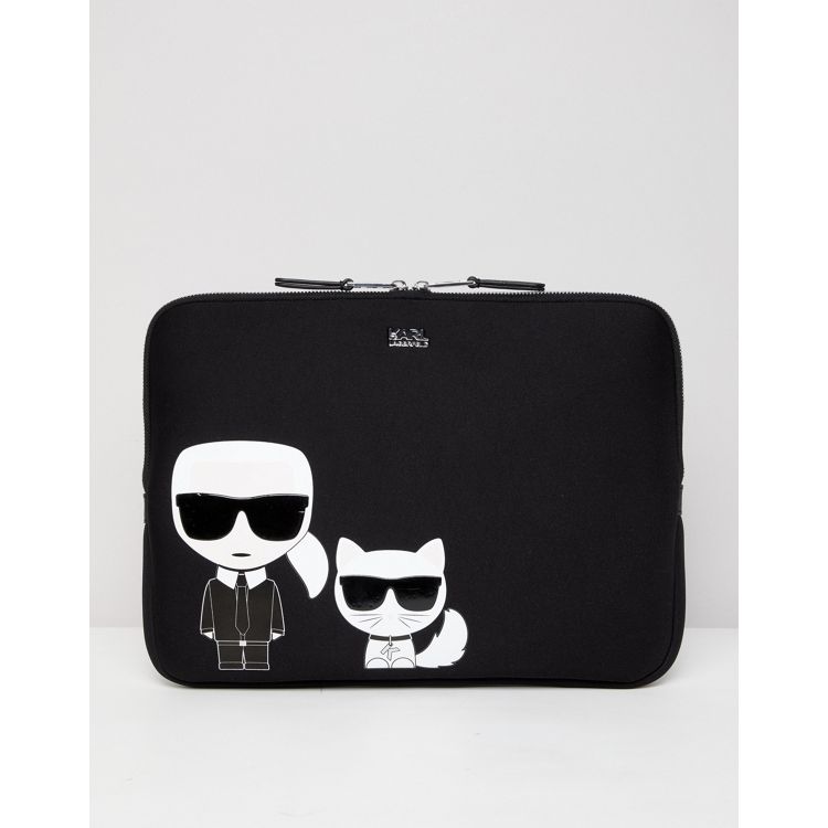 Karl Lagerfeld iconic laptop sleeve