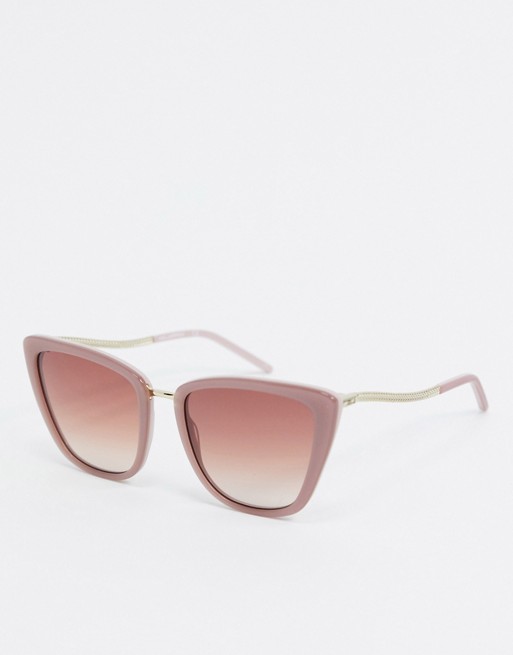 Karl Lagerfeld Ikonic square sunglasses in pink