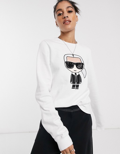 Karl Lagerfeld ikonik karl sweatshirt
