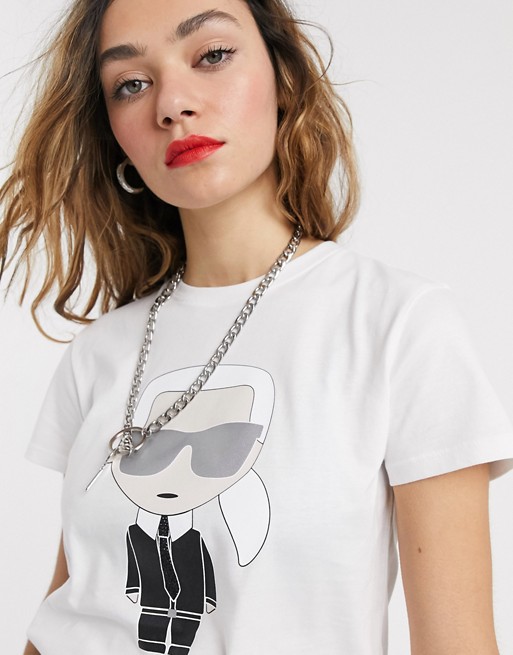 Karl Lagerfeld ikonik karl t-shirt