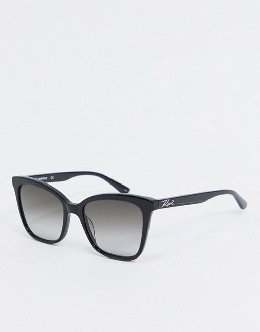 Karl Lagerfeld Ironik square cat eye sunglasses