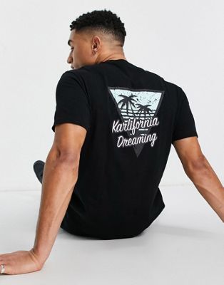 Karl Lagerfeld Karlifornia t-shirt in black