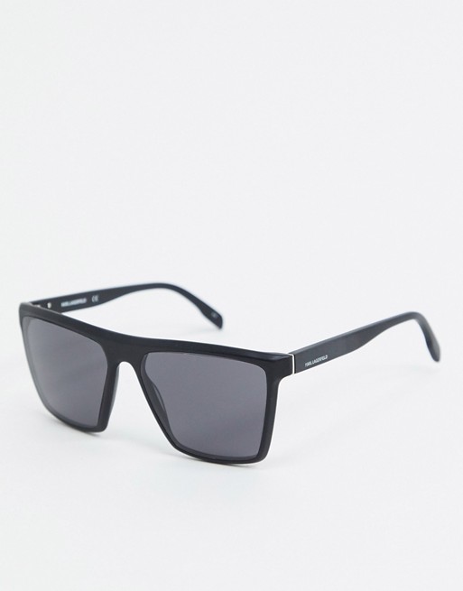Karl Lagerfeld Kreative square sunglasses in black