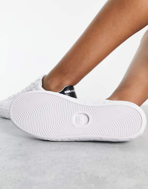 Karl Lagerfeld - Kupsole III - Sneakers basse bianche in pelle, 2 di 4