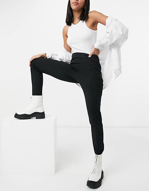 Karl Lagerfeld leggings in Black | ASOS