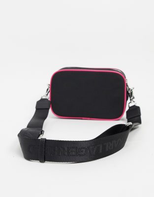 logo strap bag