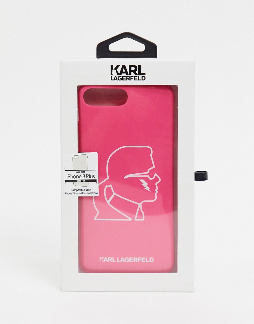 Karl Lagerfeld – Rosa skal till iPhone 8 med huvudprofil