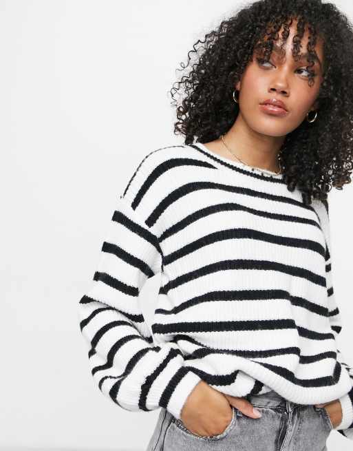 Karl lagerfeld outlet striped sweater