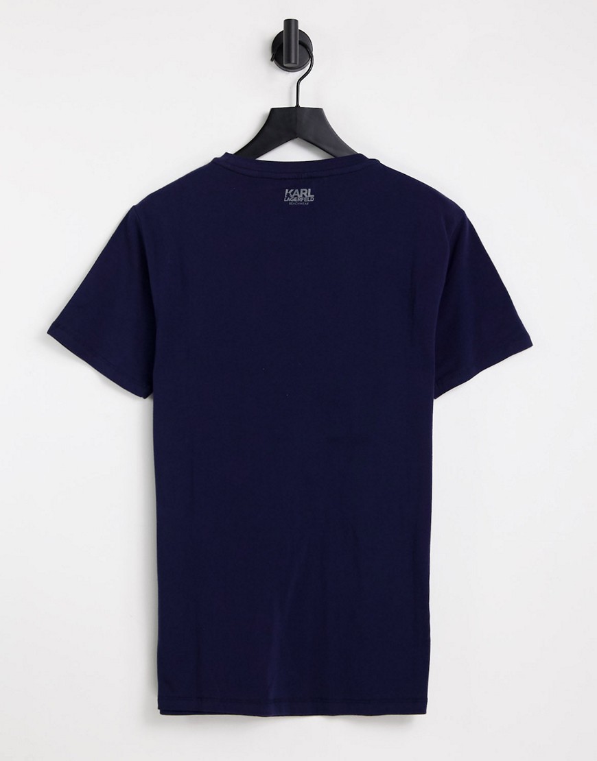 T-Shirt blu navy - Karl Lagerfeld T-shirt donna  - immagine3