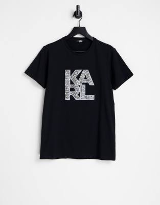 Karl Lagerfeld t-shirt in black | ASOS