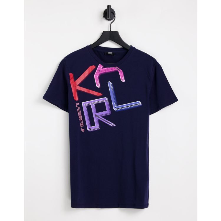 Karl Lagerfeld t-shirt in navy