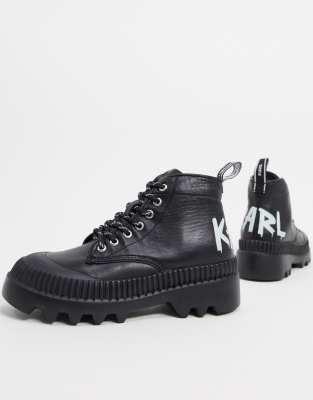 karl lagerfeld boots mens