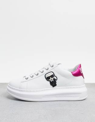 karl lagerfeld white shoes
