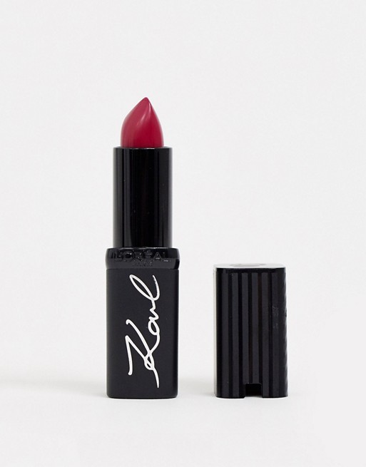 Karl Lagerfeld X L'Oreal Paris Colour Riche Red Lipstick Ironik