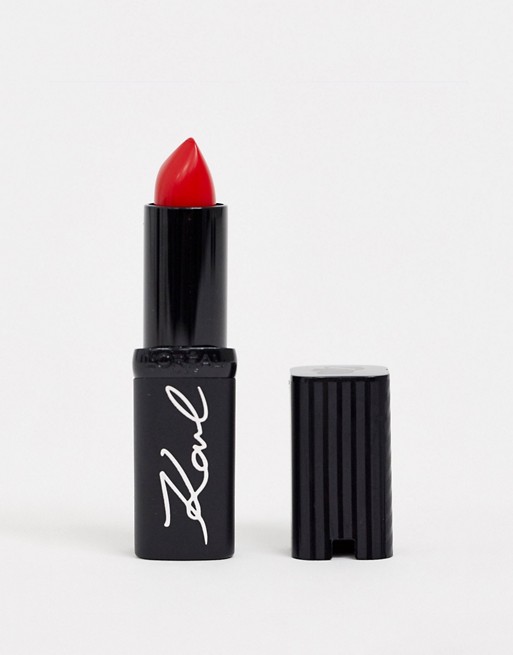 Karl Lagerfeld X L'Oreal Paris Colour Riche Red Lipstick Provokative