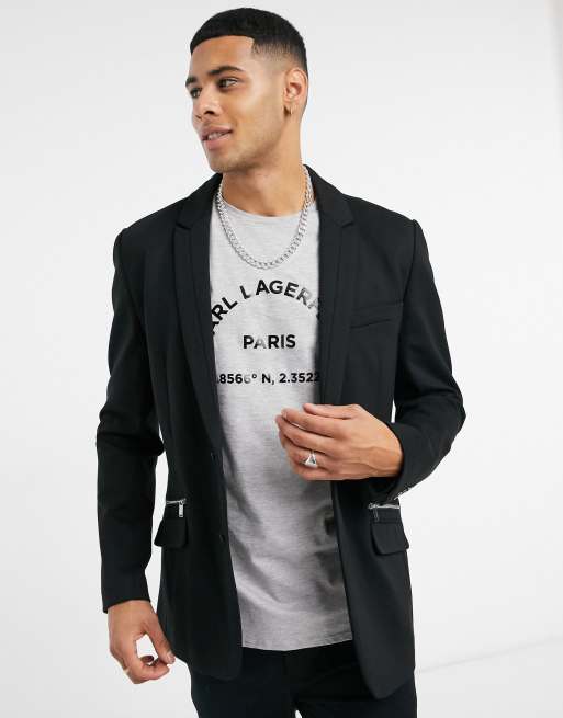 Karl on sale lagerfeld blazer