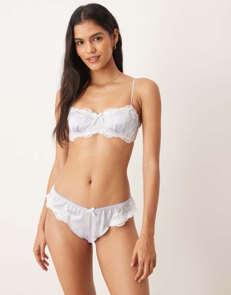 Kat The Label Jean set in pale blue - view 1