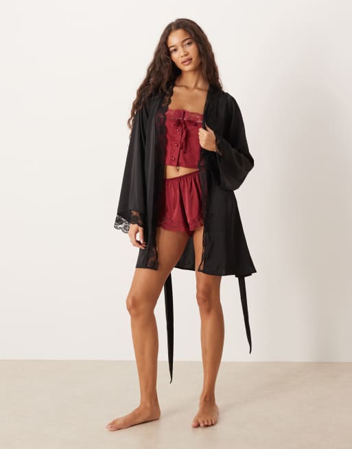 Kat The Label Sidney robe in black, 2 of 4