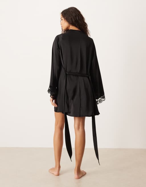 Kat The Label Sidney robe in black, 4 of 4