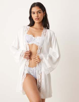 Kat The Label Sidney Robe In White