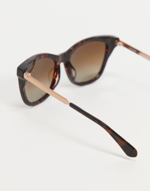 Kate Spade alexane tortoise shell sunglasses | ASOS