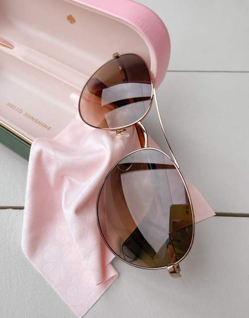 Kate spade aviator store glasses