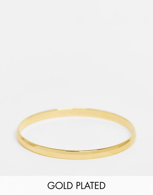 Kate Spade - Bracciale rigido placcato oro con incisione 