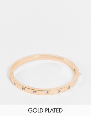 Bijoux  Kate Spade - Bracelet orné de strass - Or rose