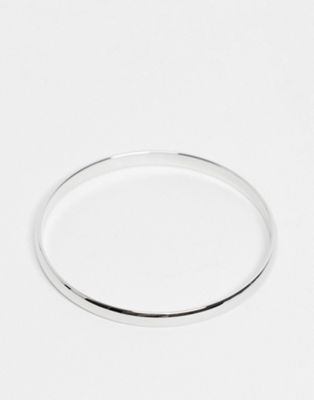 Kate Spade find silver lining engraved bangle in silver