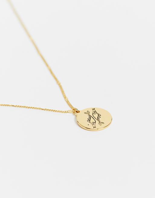 Kate spade outlet pisces necklace