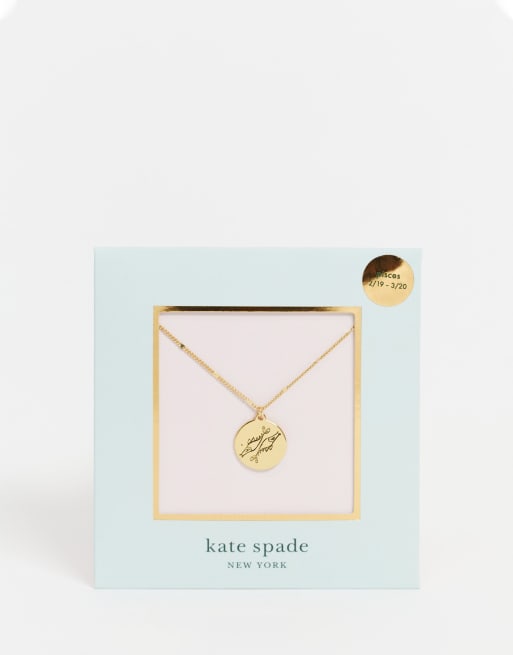 Kate spade discount football necklace